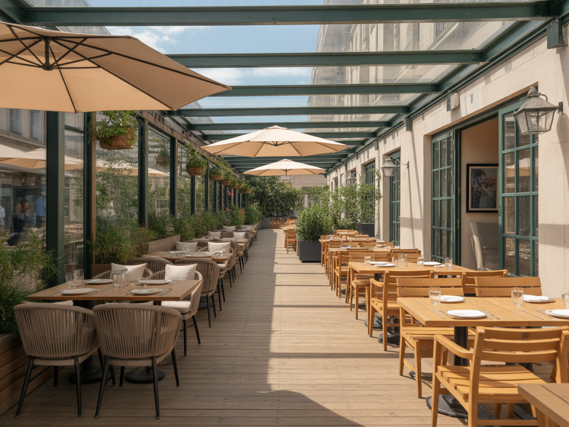 Les tendances 2025 en mobilier d’extérieur pour restaurants